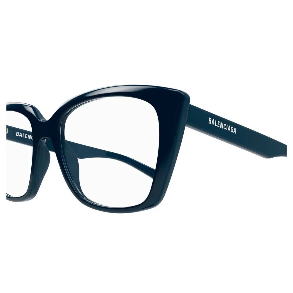 NWT Balenciaga BB0062o Blue 53mm Eyeglasses